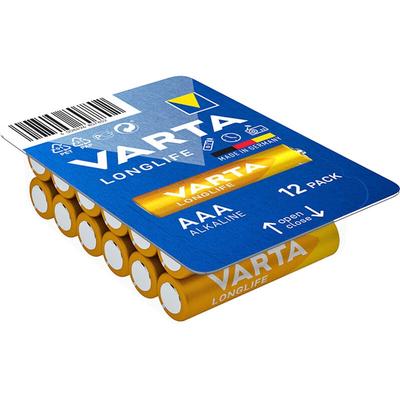 Varta - Longlife Micro aaa Batterie 4703 LR03 Big Box (12er)