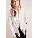 Anthropologie Jackets & Coats | By Anthropologie Size Small Gulliver Draped Faux Suede Trim Jacket | Color: Silver | Size: S