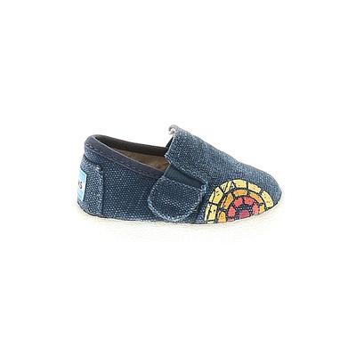 TOMS Sneakers: Blue Shoes - Size 2
