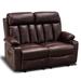Red Barrel Studio® Red Barrel Studio Sofa Metal in Brown | 43 H x 61 W x 37 D in | Wayfair 586BF01CD8C94D6FA2C57C08E723C323