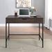 Latitude Run® Maysen Height Adjustable Standing Desk Wood/Metal in Brown | 39.75 H x 40 W x 20 D in | Wayfair 4EC3B54FCEFE4F71A428D2E5E324385B