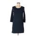 Jack Wills Casual Dress - Shift: Blue Dresses - Women's Size 6