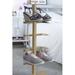 Rebrilliant Freestanding 5 Pair Shoe Rack Metal in Brown | 33.46 H x 13.58 W x 7.87 D in | Wayfair 6BEB8C6378604AAC9931C2DAB909D210