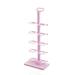 Rebrilliant Freestanding 5 Pair Shoe Rack Metal in Pink | 33.46 H x 13.58 W x 7.87 D in | Wayfair 99D773B0E5484B48B73DB7A70F9A46F7