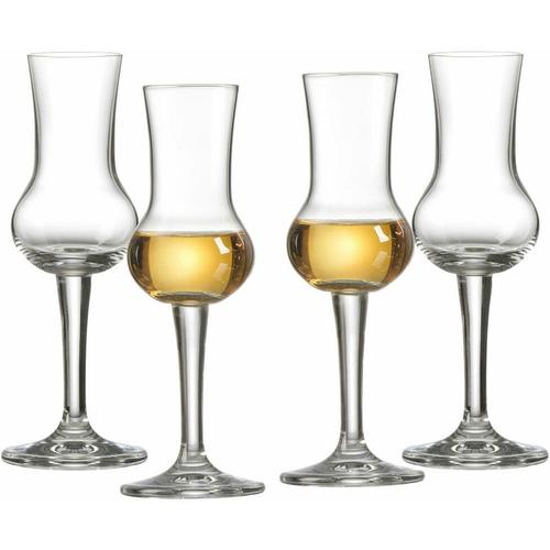 Ritzenhoff & Breker Grappaglas Mambo 4er Set, Schnapsgläser, Kristallglas, Klar, 90 ml, 814248