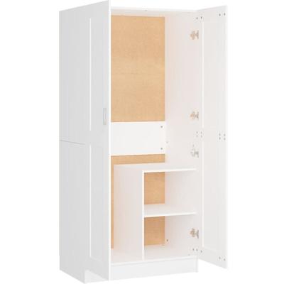 Kleiderschrank Weiß 82,5x51,5x180 cm Holzwerkstoff Vidaxl