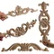 WMQE – autocollant sculpté en bois non peint, belle sculpture, pour clôture de jardin, meubles de maison, cadre mural de porte, décor d