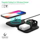 Chargeur magnétique sans fil 3 en 1 QI 15W Station de charge rapide pour IPhone 12 Pro Max