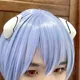 Ayanami Rei-Perruque OligShort Anime Cheveux Bleu Clair Degré de Chaleur Vêtements de Sauna