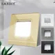 SANDIY Lampe d'escalier Détecteur de radar Applique murale Détecteur de mouvement Veilleuse à LED