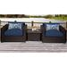 Venice 3 Piece Outdoor Wicker Patio Furniture Set