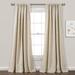 Lush Decor Star Room Darkening Window Curtain Panel Pair