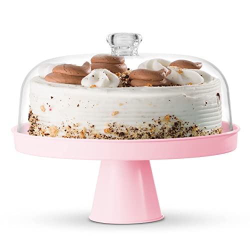 Table Concept Cake Stand, Footed Cake Stand with Lid, Serving Platter, Housewarming Gifts