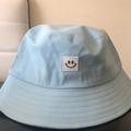 Urban Outfitters Accessories | Baby Blue Smiley Face Bucket Hat | Color: Blue | Size: Os