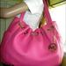 Michael Kors Bags | Isomichael Kors Jet Set Chain Excess Large Zinnia Pink Leather Ring Tote Bag | Color: Pink | Size: Os