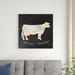 August Grove® La Vache Cameo Sq No Words Canvas | 30 H x 30 W x 1.25 D in | Wayfair F0F8B390FA4243CB9E8DFD3D89DBD910