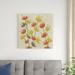 Red Barrel Studio® Retro Blossoms IV by Chariklia Zarris - Wrapped Canvas Painting Canvas | 30 H x 30 W x 1.25 D in | Wayfair