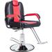 Inbox Zero Reclining Barber Chair w/ Heavy-duty Pump Leather Match | Wayfair DC39CE8F05BF476E8EC6E62315DC25DA