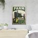 Trinx A Farming Machine - You Don't Stop Farming When You Get Old - 1 Piece Rectangle Graphic Art Print On Wrapped Canvas in White | Wayfair