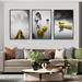 Latitude Run® Contrast - 3 Piece Print Set on Canvas in Black/Green | 16.3 H x 36.3 W x 1.65 D in | Wayfair 1010138B4D3A4799B9DBE5C43635B8AA