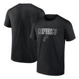 Men's Fanatics Branded Black San Antonio Spurs Tip-Off T-Shirt