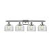 Innovations Lighting Large Bell 36 Inch 4 Light Bath Vanity Light - 916-4W-SN-G74-LED