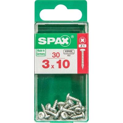 Universalschrauben 3.0 x 10 mm tx 10 - 30 Stk. Holzschrauben - Spax Image