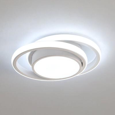 Goeco - LED-Deckenleuchte, Runde Deckenlampe 32W 2500lm, Moderne Deckenleuchte für Flur, Image