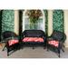 Outdoor Panama 3 Piece Cushion Set - 19x44, 19x19