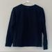 J. Crew Tops | J Crew Crew Neck Sweatshirt Black Long Sleeve Xs | Color: Black | Size: Xs