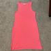 Athleta Dresses | Athleta La Palma Dress Coral Size Medium Sleeveless Modal Stretch Upf 50+ | Color: Pink | Size: M