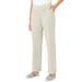 Plus Size Women's Stretch Knit Waist Cargo Pant by Catherines in Cappuccino Tan (Size 6X)