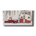 The Holiday Aisle® Christmas Camper w/ Bike by Lori Deiter - Wrapped Canvas Photograph Metal in White | 20 H x 40 W x 1.5 D in | Wayfair