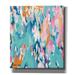 Wrought Studio™ Abstract Aqua by Jessica Mingo - Wrapped Canvas Painting Canvas, Solid Wood | 30 H x 26 W x 1.5 D in | Wayfair