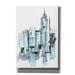 Red Barrel Studio® "Blue City I" By Ethan Harper, Canvas Wall Art Canvas, Solid Wood in Blue/Gray | 26 H x 18 W x 0.75 D in | Wayfair