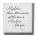 Trinx Mightier Than the Waves by Kate Sherrill - Wrapped Canvas Textual Art Canvas, Solid Wood in Gray | 37 H x 37 W x 1.5 D in | Wayfair