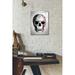 Trinx 'Mexican Skull Grey' By Nicklas Gustafsson, Acrylic Glass Wall Art, 16"X24" Plastic/Acrylic | 16 H x 12 W x 0.2 D in | Wayfair