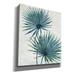 Bayou Breeze 'Palm Leaves I' By Tim O'toole, Canvas Wall Art, 40"X54" Canvas, Solid Wood in Blue/Green | 30 H x 26 W in | Wayfair