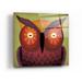 Trinx Owl Wow by Ryan Fowler - Unframed Graphic Art Plastic/Acrylic in Green | 24 H x 24 W x 0.2 D in | Wayfair 5ABF80D234EB42DD84BCEDB7192B22DD