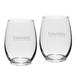 Columbia Renegades 15oz. 2-Piece Stemless Wine Glass Set