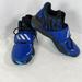 Adidas Shoes | Adidas Deep Threat Boys Basketball Sneakers Shoes Casual - Size 6.5 | Color: Black/Blue | Size: 6.5bb