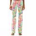 Lilly Pulitzer Pants & Jumpsuits | Lilly Pulitzer Casa Banana Georgia May Pants Xs Like New | Color: Silver | Size: Xs