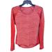 Athleta Tops | Athleta Long Sleeve Workout Running Top Athleisure Size Small Coral Pink | Color: Orange/Pink | Size: S