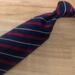 Burberry Accessories | Burberry Woven Necktie | Color: Blue/Red | Size: Os