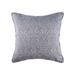 18" x 18" Desiree Blue Damask Woven Throw Pillow