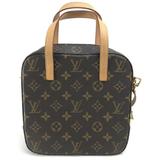 Louis Vuitton Bags | Authentic Louis Vuitton M47500 Monogram Spontini Hand Bag Shoulder Bag Crossbody | Color: Brown | Size: W7.9 X H7.9 X D3.0inch