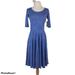 Lularoe Dresses | Lularoe Dress (Nicole) | Color: Blue/Purple | Size: Xs