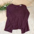 American Eagle Outfitters Tops | American Eagle Outfitters Long Sleeve Burgundy Top | Color: Purple | Size: S