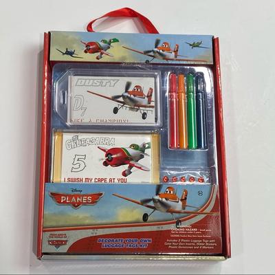 Disney Toys | Disney’s Planes Decorate Your Own Luggage Tag Kit For Kids New For Kids | Color: White/Silver | Size: Various