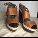 Jessica Simpson Shoes | Jessica Simpson Brown Wedge Sandals | Color: Brown | Size: 8